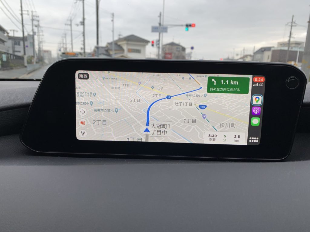 マツダ３　SKYACTIV-G Apple CarPlay
