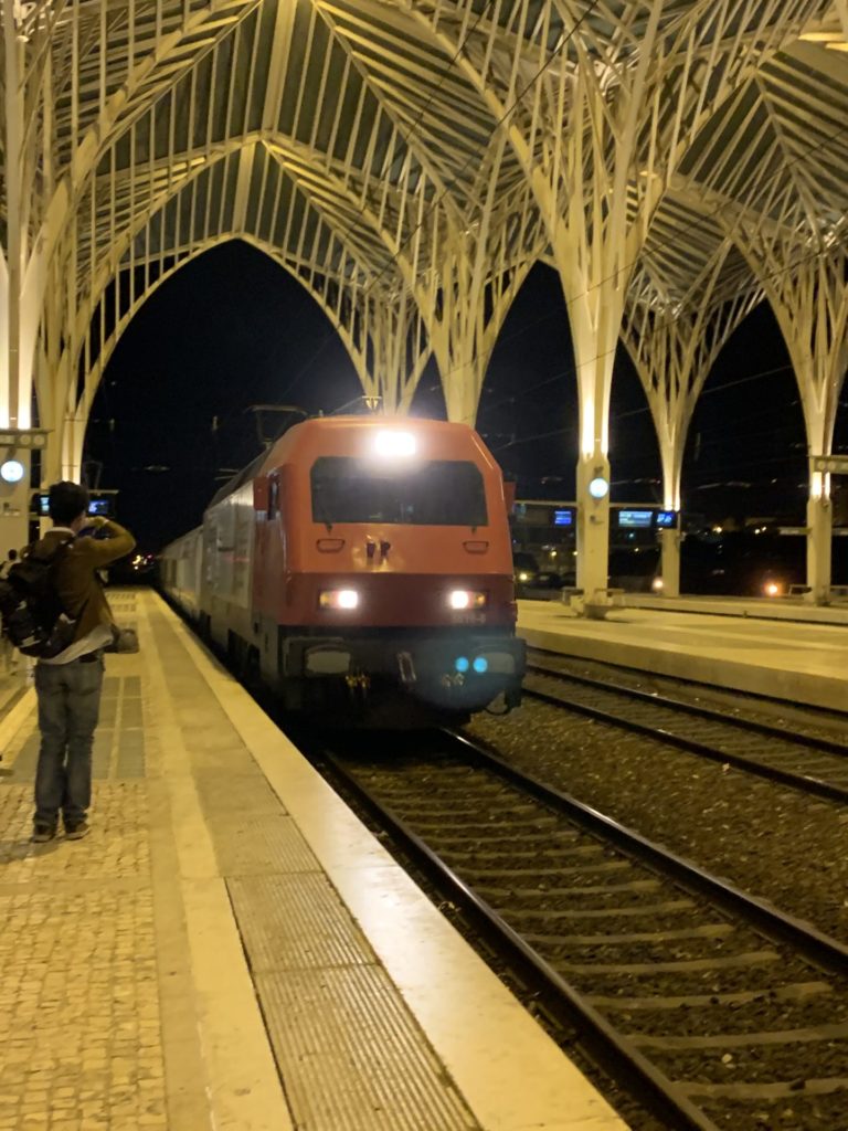 リスボンーマドリード　夜行列車
